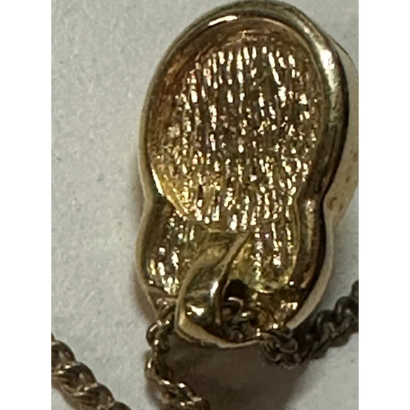 Women's Christian Dior Gold Pearl Pendant Necklace One Size - Picture 5 of 6